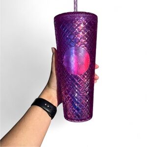 Starbucks 2023 Jeweled Purple Taffy Venti Cold Cup